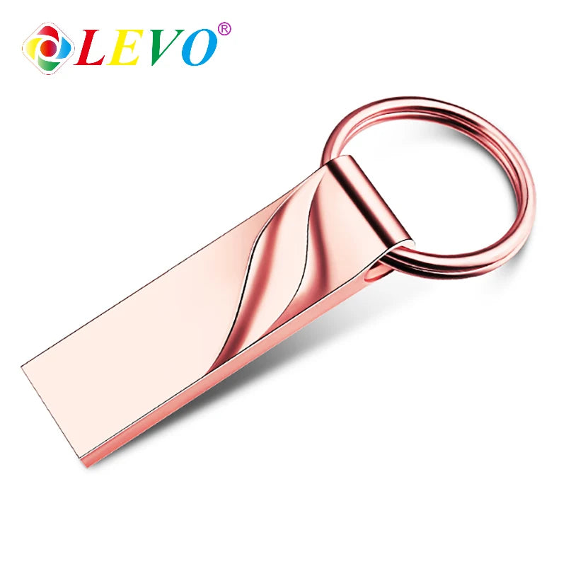 USB Flash Drive 128GB 64GB 32GB Pen Drive metal 16GB 8GB 4GB high speed memory Flash USB 2.0 Stick free shipping