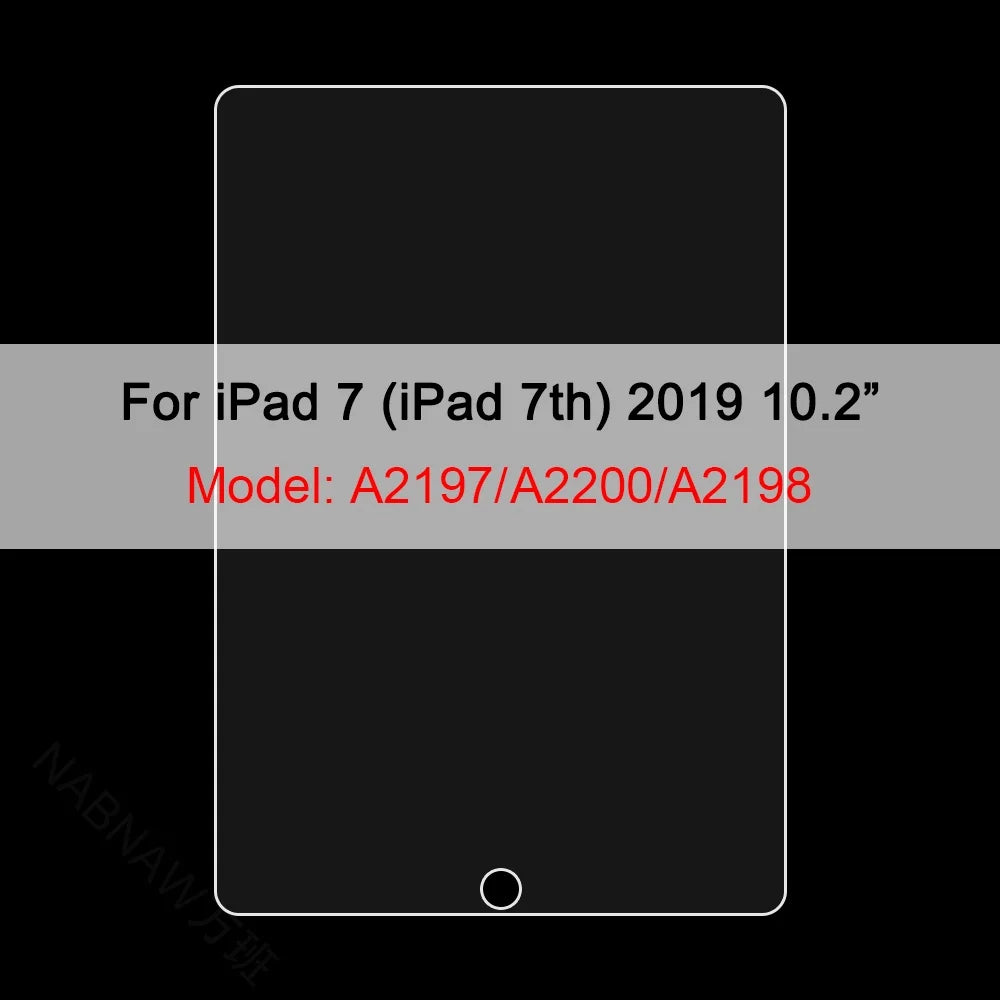 3pcs Screen Protector For iPad 10th 10.9 Pro 11 12.9 Air 5 4 3 Mini 6 Soft Hydrogel Film For iPad 10.2 7 8th 9th Protective Film