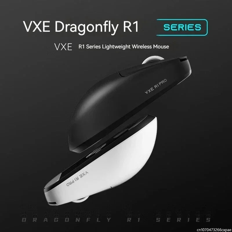 VXE Dragonfly R1 Pro  Sensor Wireless Mouse Nordic Paw3395 52840 2khz Smart Speed X Low Delay Office Gamer Pc Gaming Mouse