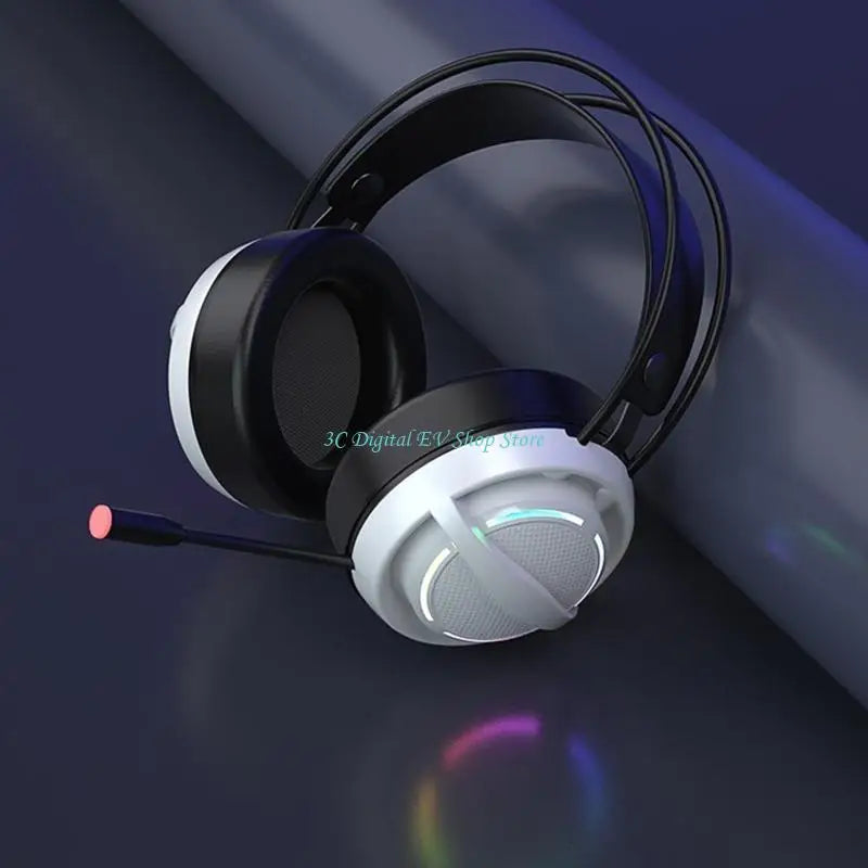 E74D Gaming Headset with Microphone Game Headphones with 7.1 Surround Sound Earphone