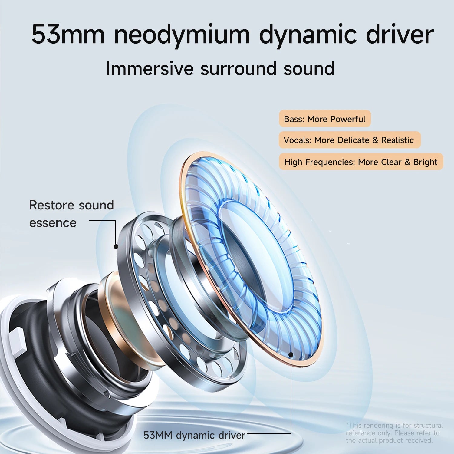 AJAZZ AHW10 Wired Noise-Canceling Gaming Headset with 7.1 Surround Sound, 53mm Large Dynamic Driver Stereo Surround Headset