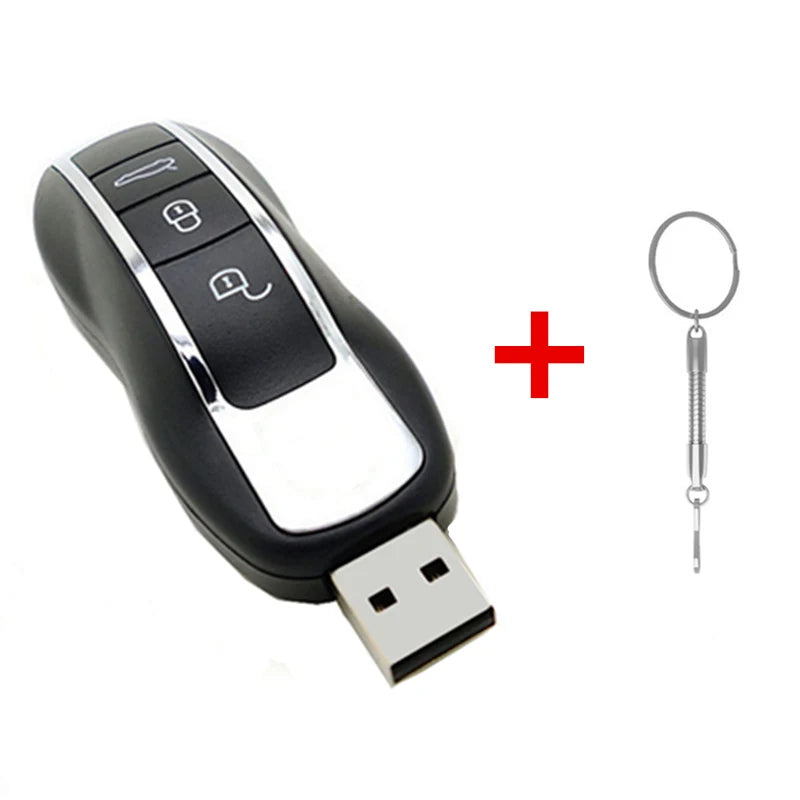 Wholesale USB Flash Drive 64GB Actual Capacity Car Key 8GB 16GB 32GB  Pen Drive U Disk 128GB Portable Memory Stick