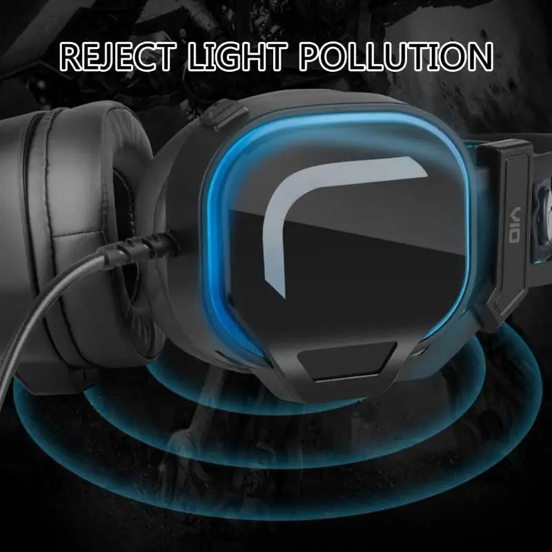 R53C Ergonomic Gaming Headphones with Surround Sound & Comfortable Fit for Gamers