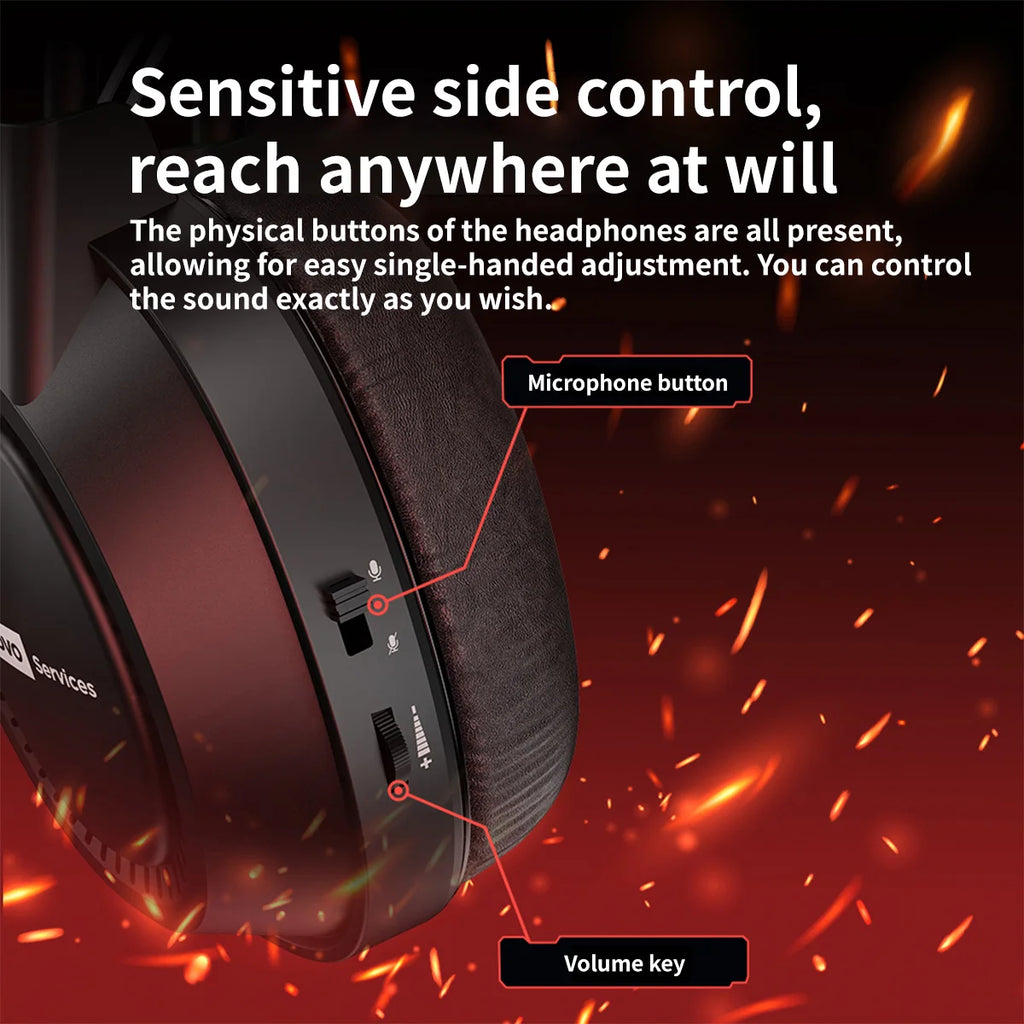 Lenovo Over-Ear Gaming Headset RGB Lighting Comfortable Sound-Isolating  Noise-Cancelling E-sport Earphone for PCs Laptops