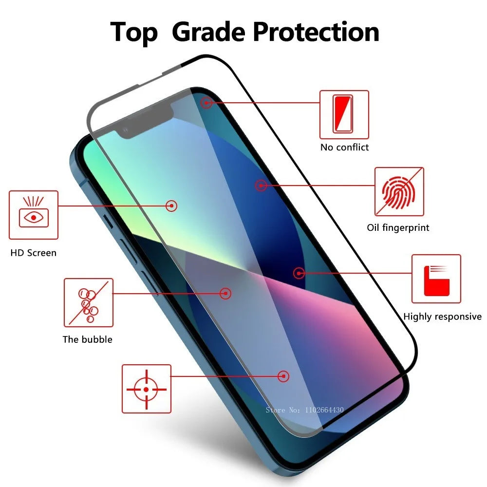 2 Pieces 9H Screen Protector for Samaung Galaxy A56 Protective Glass FIlm Glossy Finish Ultra Clear for Galaxy A56 Tempered Film