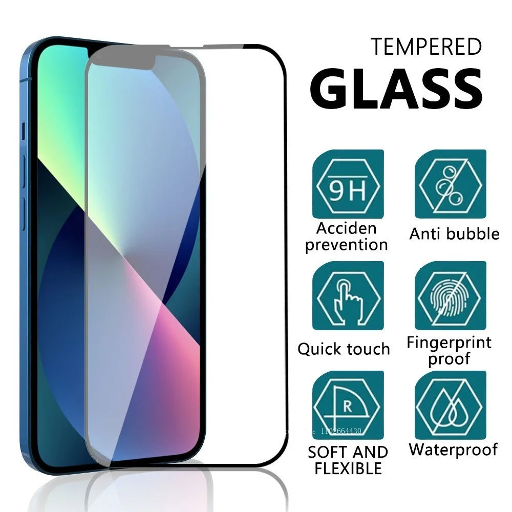 2 Pieces 9H Screen Protector for Samaung Galaxy A56 Protective Glass FIlm Glossy Finish Ultra Clear for Galaxy A56 Tempered Film