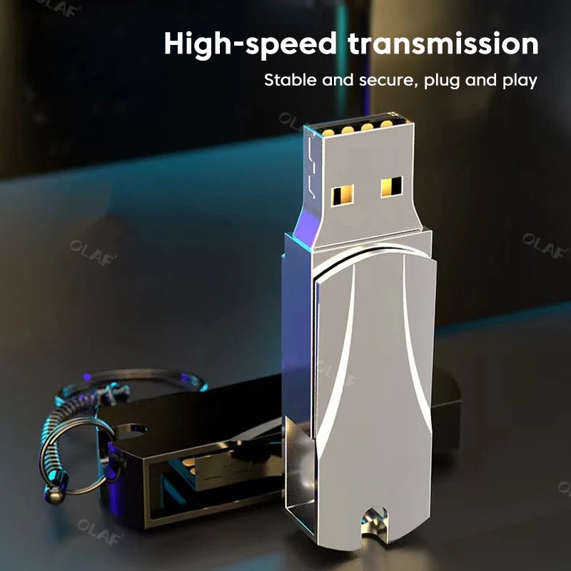 New Mini Portable SSD Hard Drive 3.0 High-speed Flash Drive 512G USB PEN DRIVE External Flash Memory For Laptop Desktop