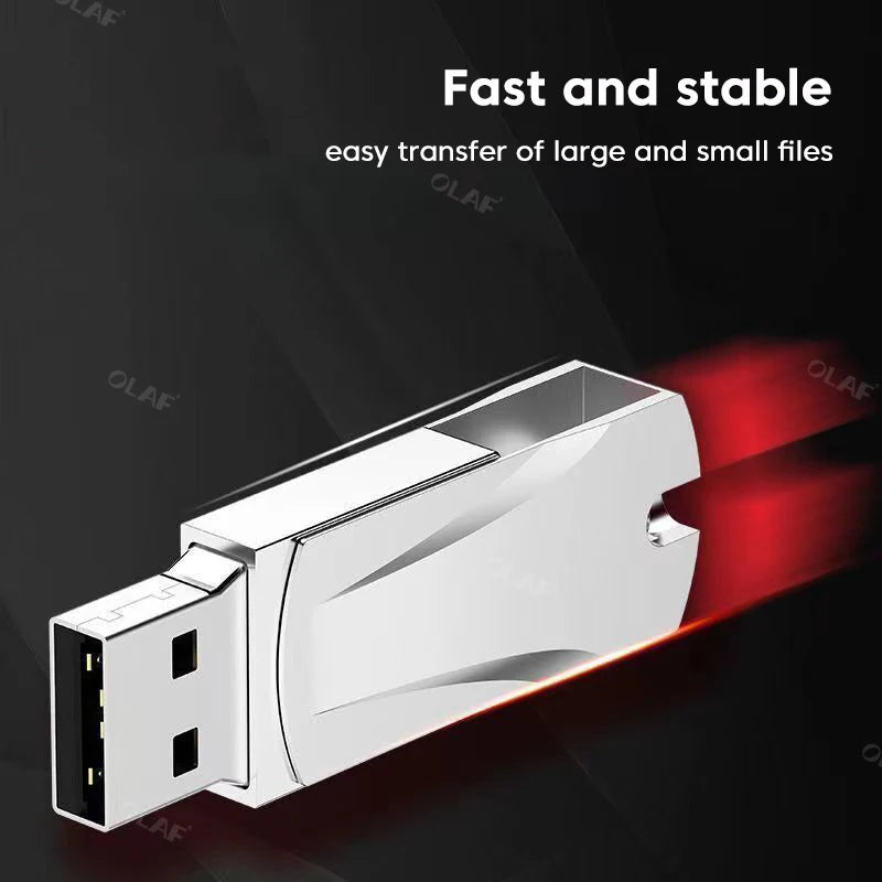 New Mini Portable SSD Hard Drive 3.0 High-speed Flash Drive 512G USB PEN DRIVE External Flash Memory For Laptop Desktop