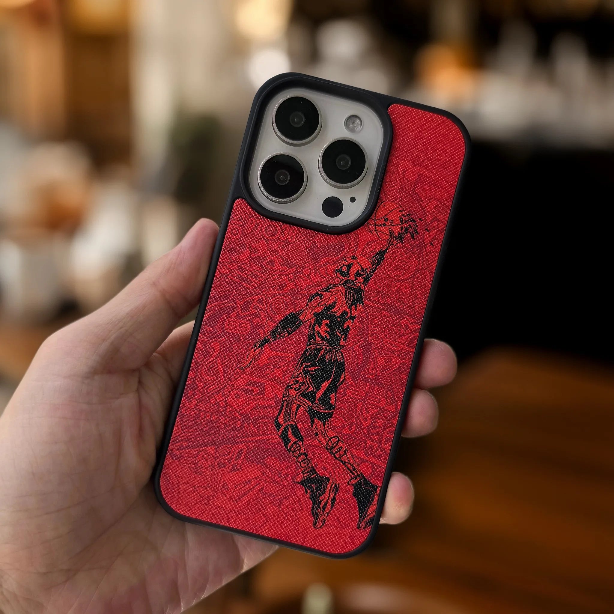 Sports basketball phone case for iphone 17 16 15 14 plus 13 12 11 pro max cover Luxury leather jersey funda cases carcasa