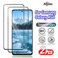 2 Pieces 9H Screen Protector for Samaung Galaxy A56 Protective Glass FIlm Glossy Finish Ultra Clear for Galaxy A56 Tempered Film