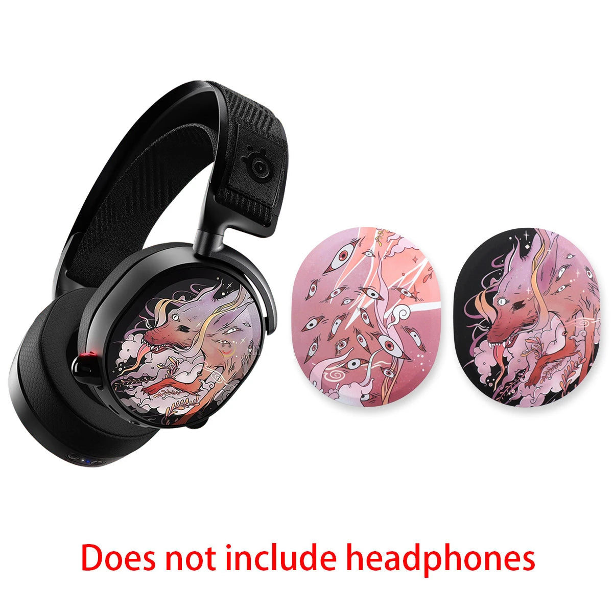 SteelSeries Arctis Pro Wireless / Arctis Pro Headphone Headband Side Cover Combination Set Accessories / Headphone  Battery