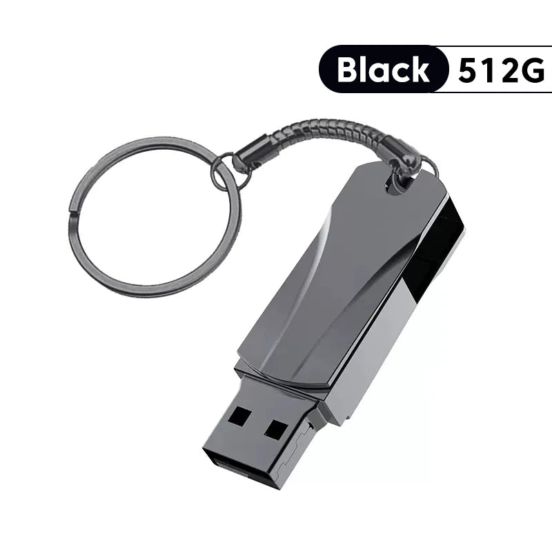 New Mini Portable SSD Hard Drive 3.0 High-speed Flash Drive 512G USB PEN DRIVE External Flash Memory For Laptop Desktop