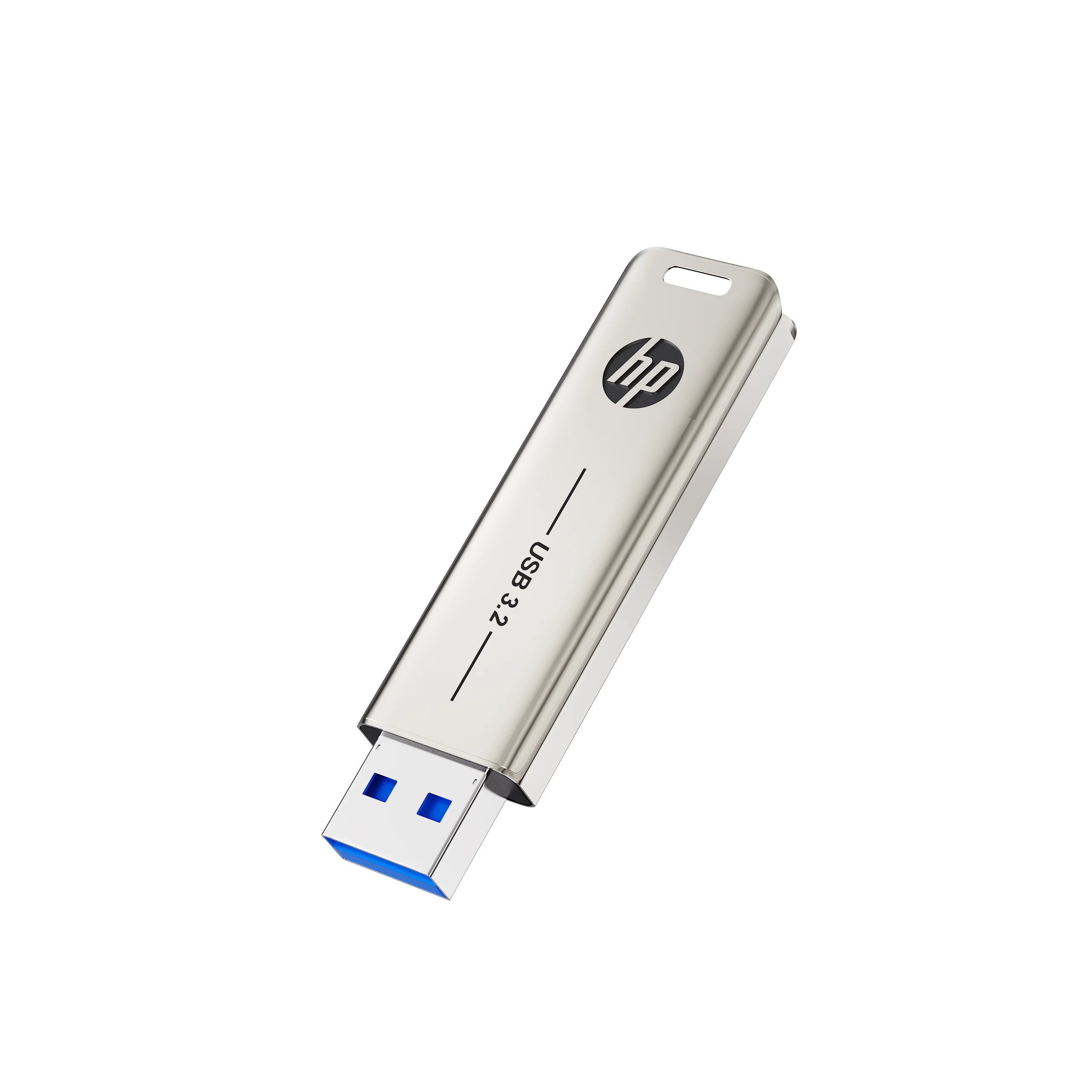 HP USB3.2 Flash Drive 32GB 64GB Metal USB Pendrive 128GB 256GB Creative Personality Car Music High-Speed U Disk