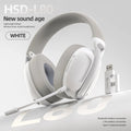 SMAILWOLF L80 Wireless Three-Mode Gaming Headset, 185g Ultra-Lightweight,Detachable Microphone, Compatible with PC/Mobile/Switch