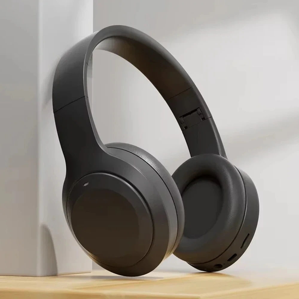 Original Bluetooth Earphones Over-ear Foldable Computer Wireless Headphones Noise Cancellation HIFI Stereo Gaming Headset