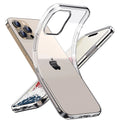 Ultra Thin Transparent phone Case For iPhone 16 17 15 14 13 12 11 Pro Max Plus Mini Clear Shockproof Cases Silicone Soft Shell