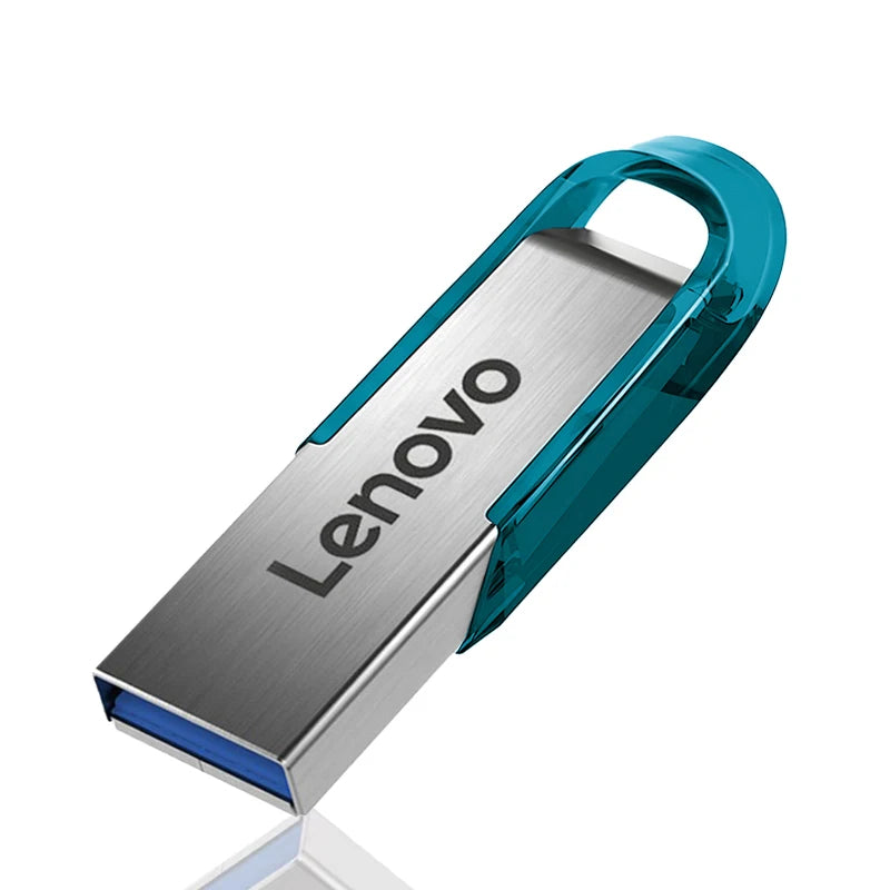 Lenovo USB 3.0 High-Speed Durable Data Storage Stick Pen Drive U Disk Multiple Capacities 512GB 256GB 128GB Metal Flash Drives