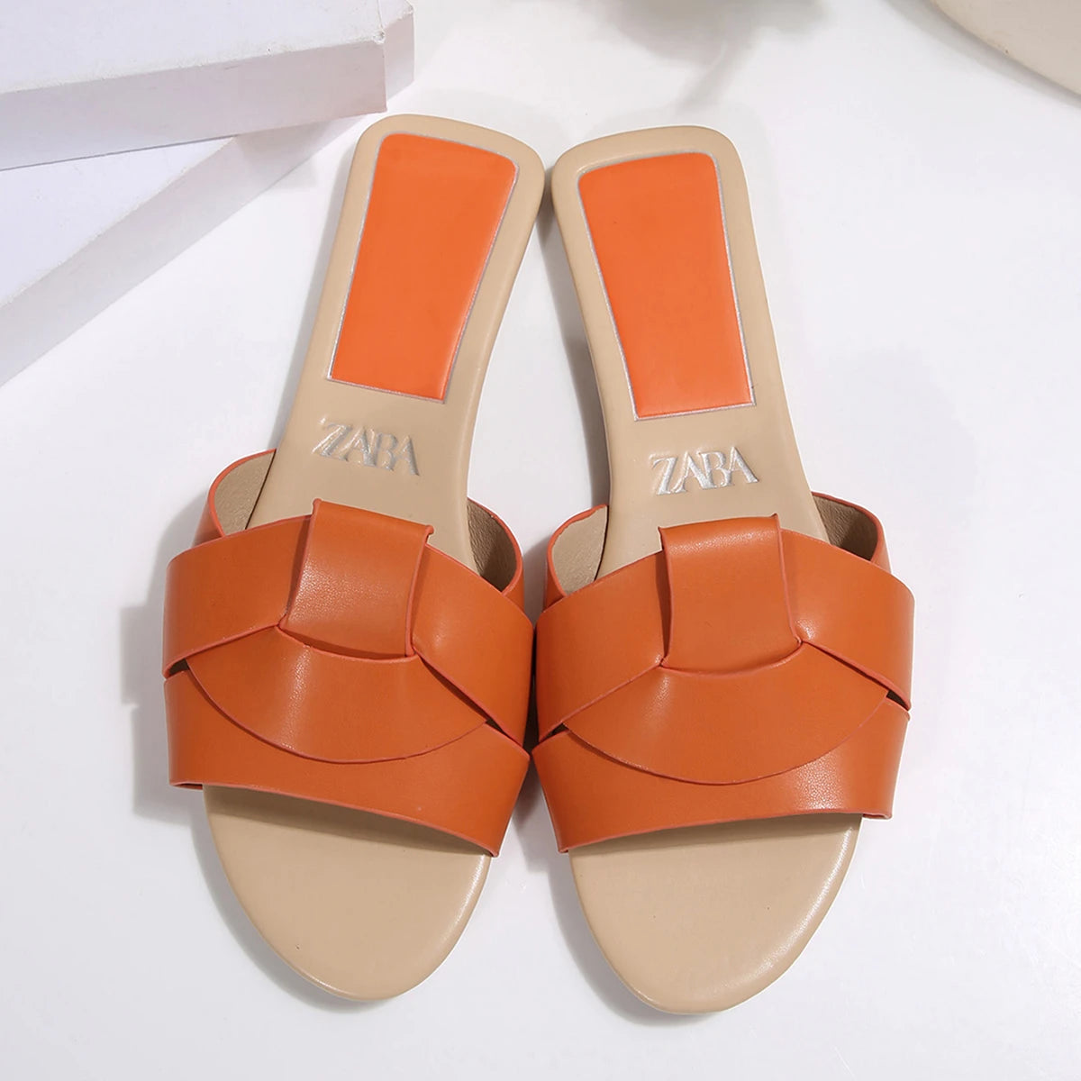 Luxury Designer Women's Sandals 2025 New Fashion Woven Comfortable Women's Sandals Casual Wine Red Summer Flat Women's Slippers