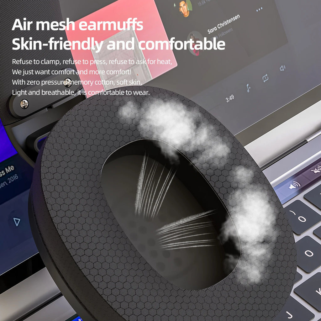 SMAILWOLF L80 Tri-Mode Wireless Gaming Headset Bluetooth 2.4G Lightweight Headphones With Microphone For PC Laptop Sports